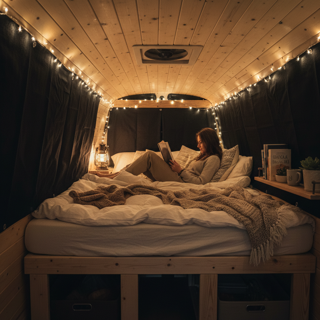 Are Blackout Curtains Worth It for Better Van Sleep?