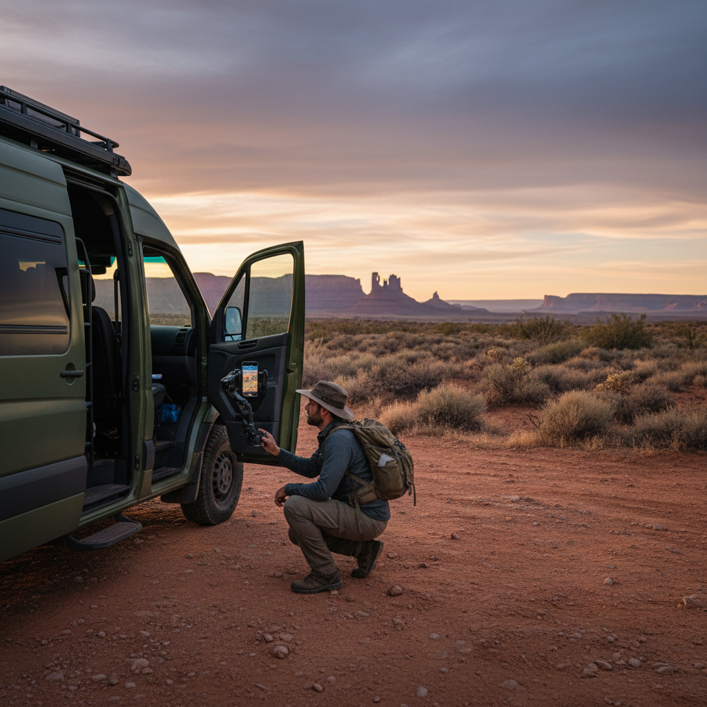 Best Apps for Finding Camper Van Overnight Spots in the US