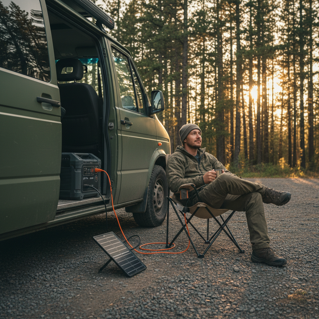 Best Portable Power Station for Weekend Van Camping