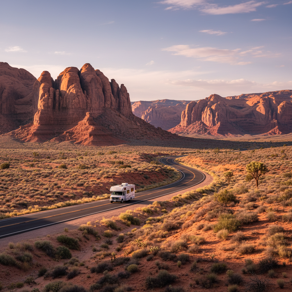 Best Scenic Drives Out West for a Weekend Van Trip