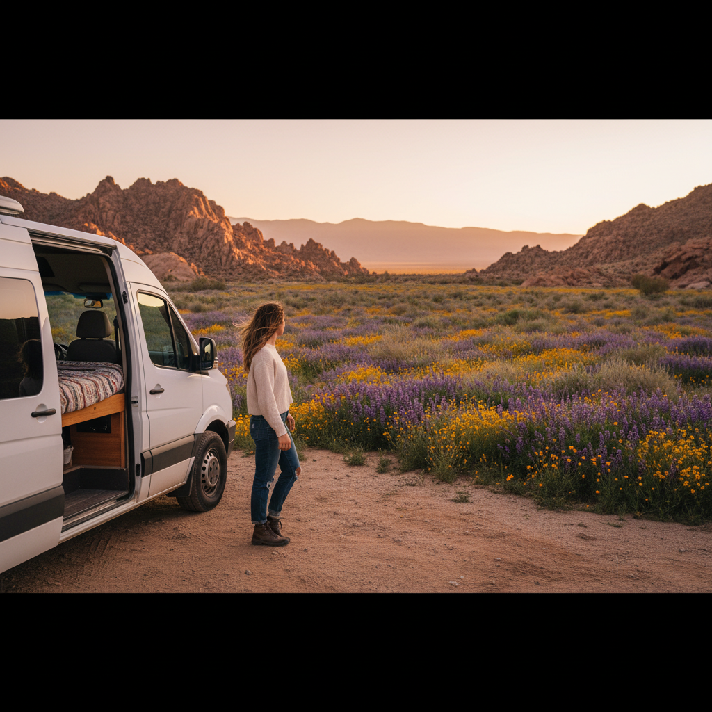 Best Spring Wildflower Van Trips in California and the Southwest