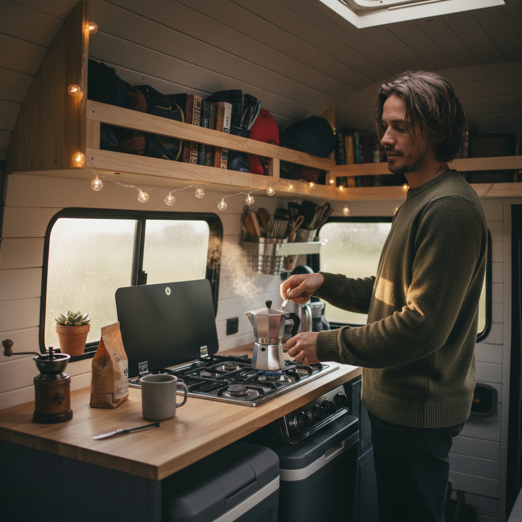 Best Ways to Make Coffee in a Camper Van