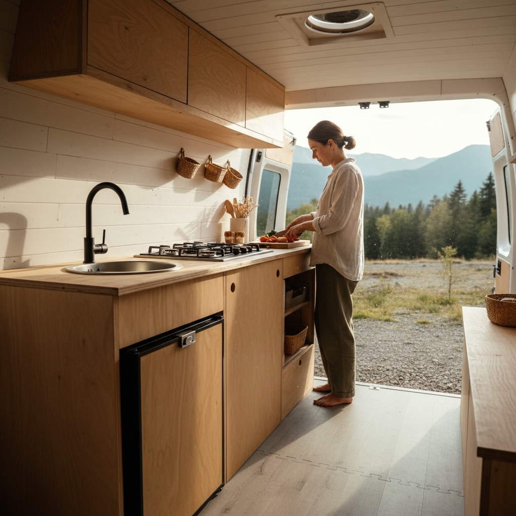 How Much Does a Simple Van Kitchen Cost?