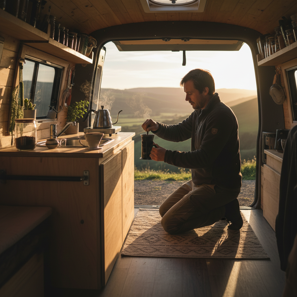 How to Choose a Camp Coffee Maker for Van Life