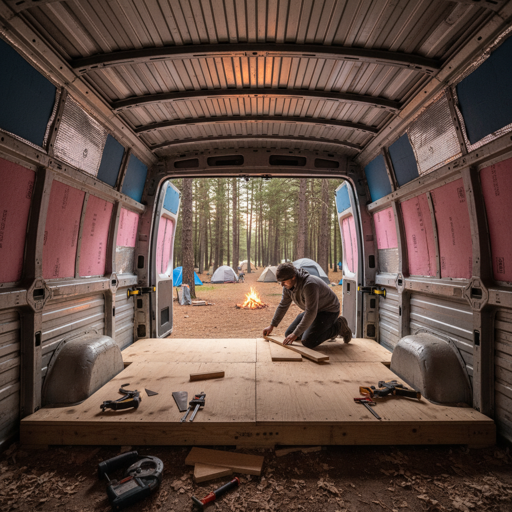 How to Convert a Van for Weekend Camping on a Budget