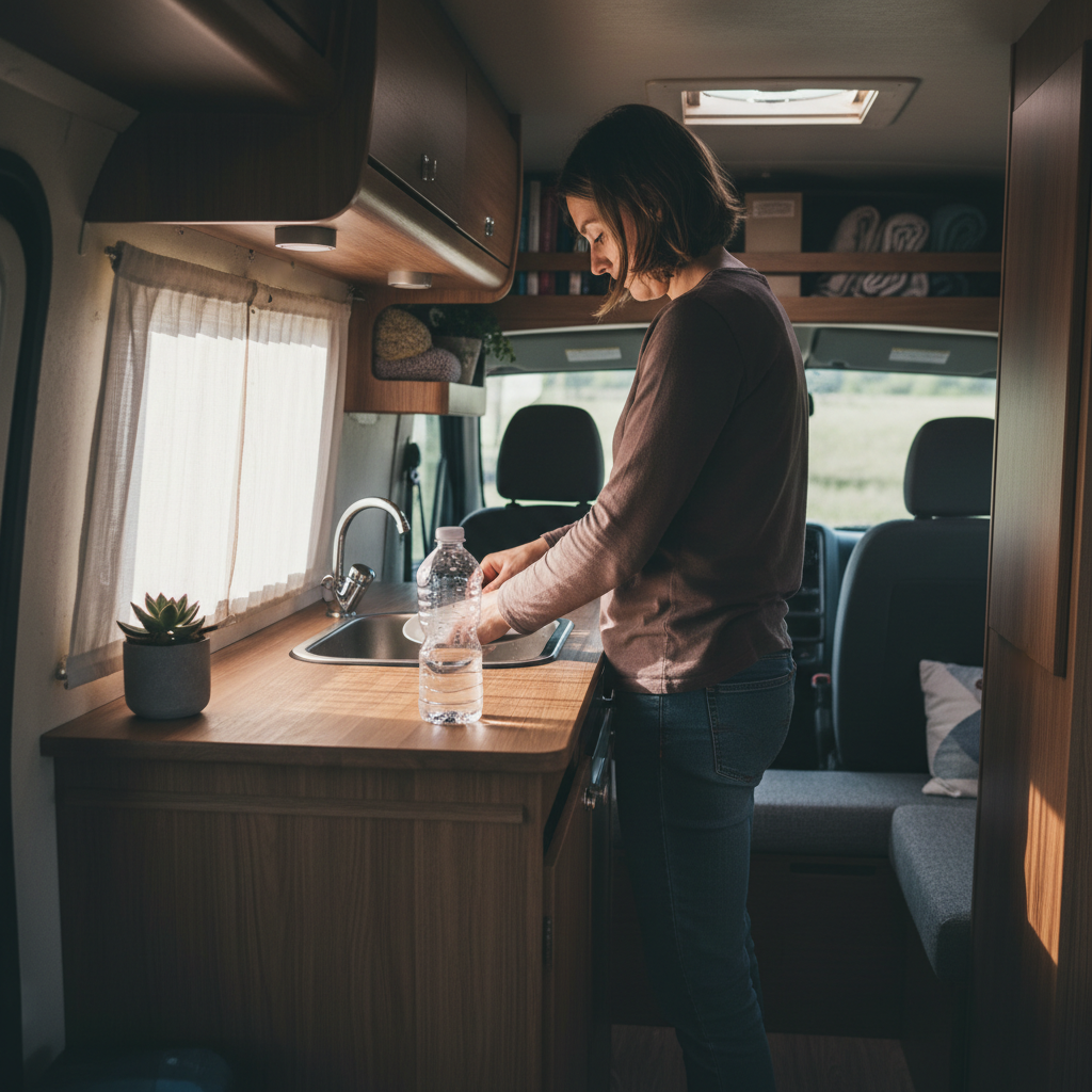 How to Do Dishes in a Camper Van with Limited Water