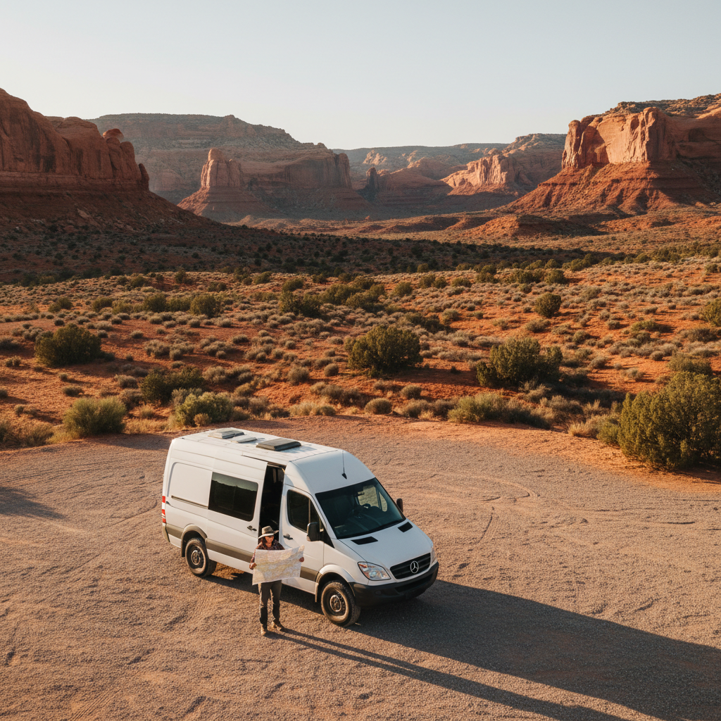 How to Find Free Overnight Parking for a Camper Van