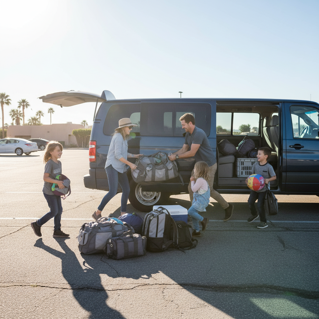 How to Pick the Right Rental Van Size for a Family Weekend Trip