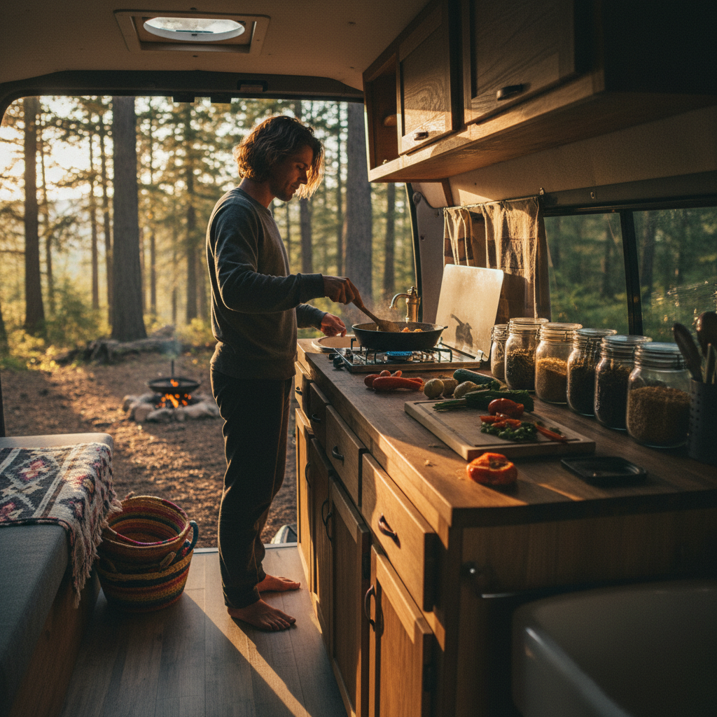 How to Plan a Van Meal Menu With Minimal Cleanup