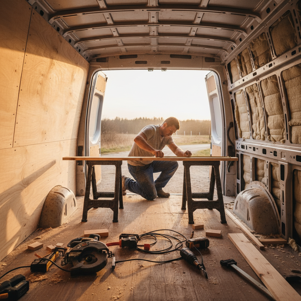 How to Upgrade a Van Interior for Under $500