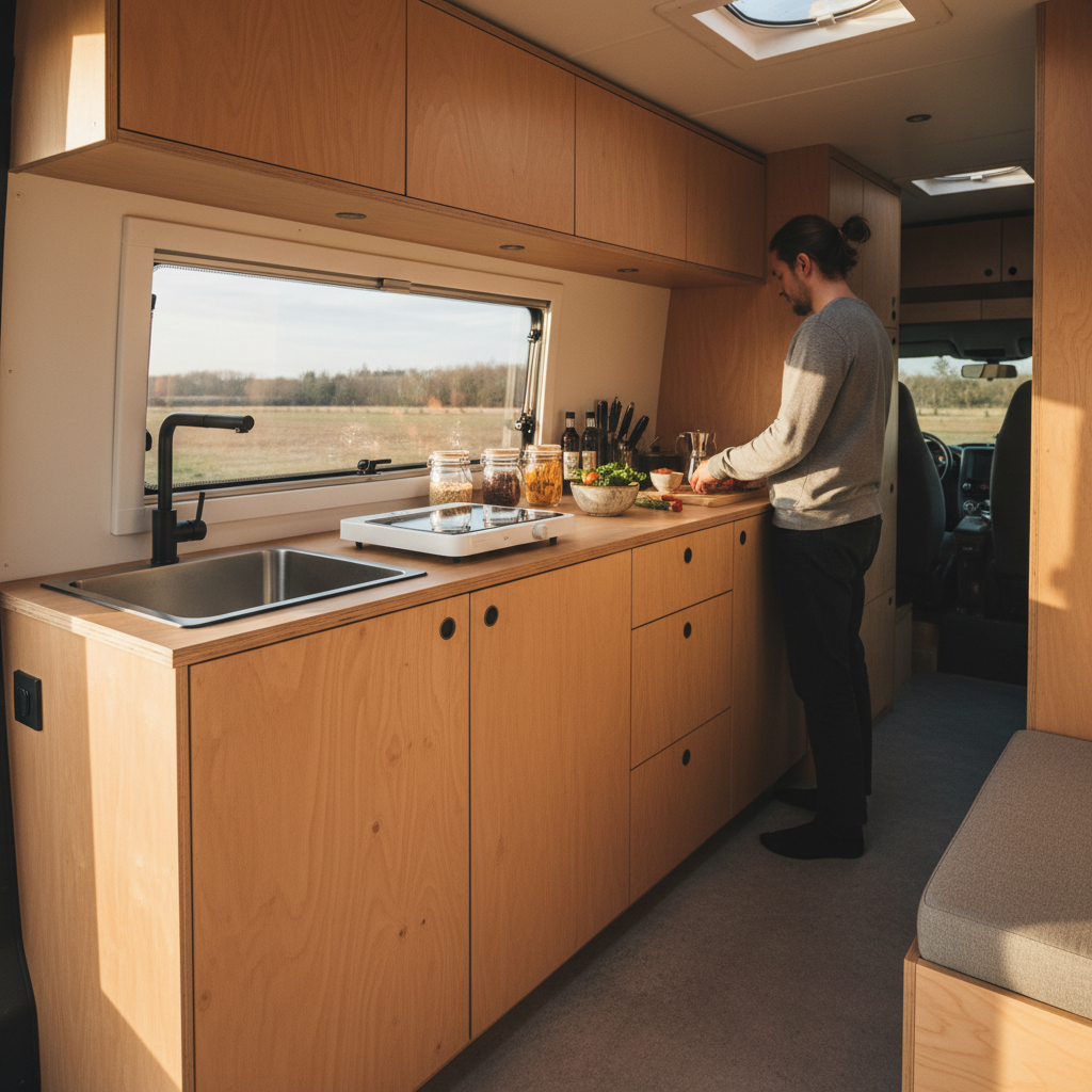 Induction Cooktop vs Propane Stove for Van Life
