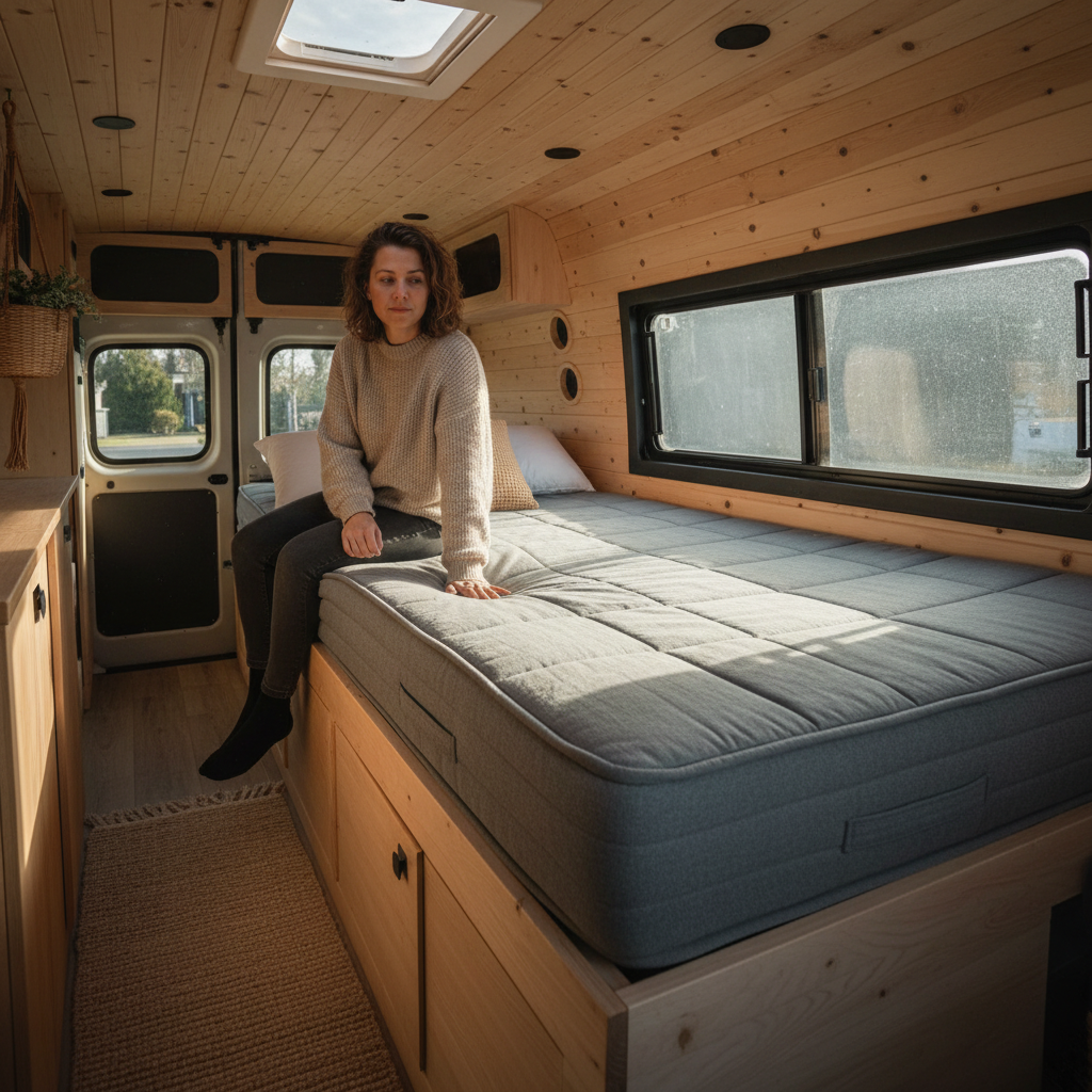 Memory Foam vs Latex Van Mattress Topper: Which One Actually Works
