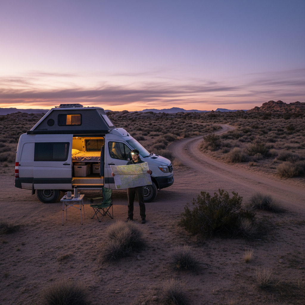 Reservable vs First-Come Campgrounds for a Spontaneous Van Trip