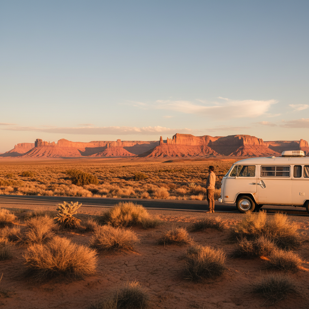 Best Scenic Drives for Camper Vans in the Southwest US